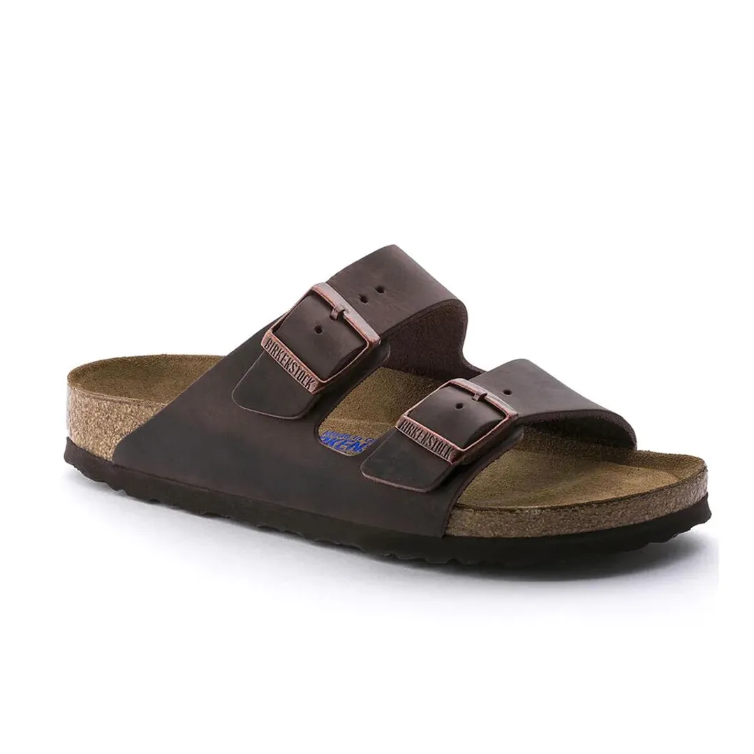 ARIZONA SOFT FOOTBED OILED LEATHER - HABANA
