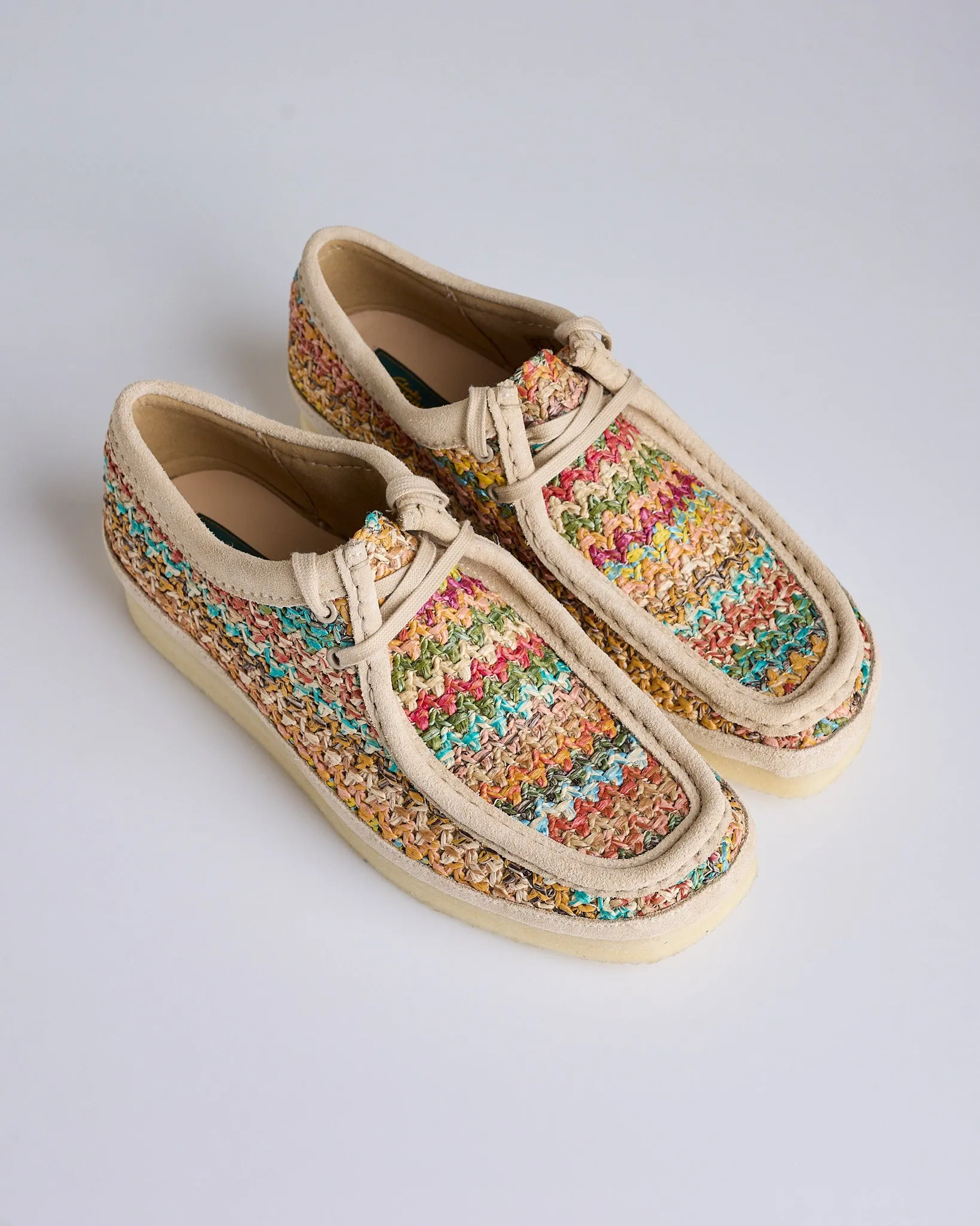 Clarks Originals Wallabee Multi Raffia