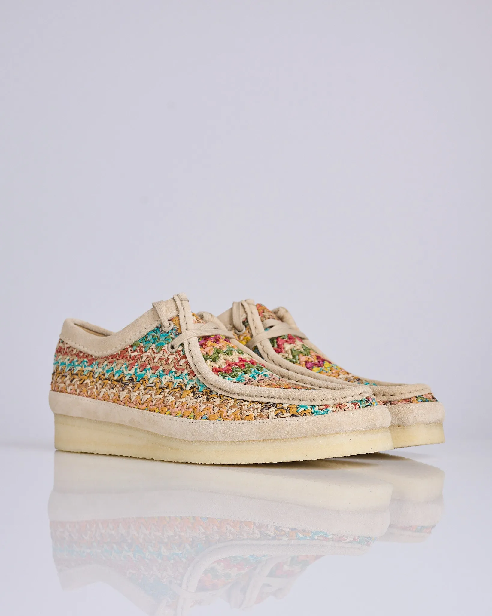 Clarks Originals Wallabee Multi Raffia