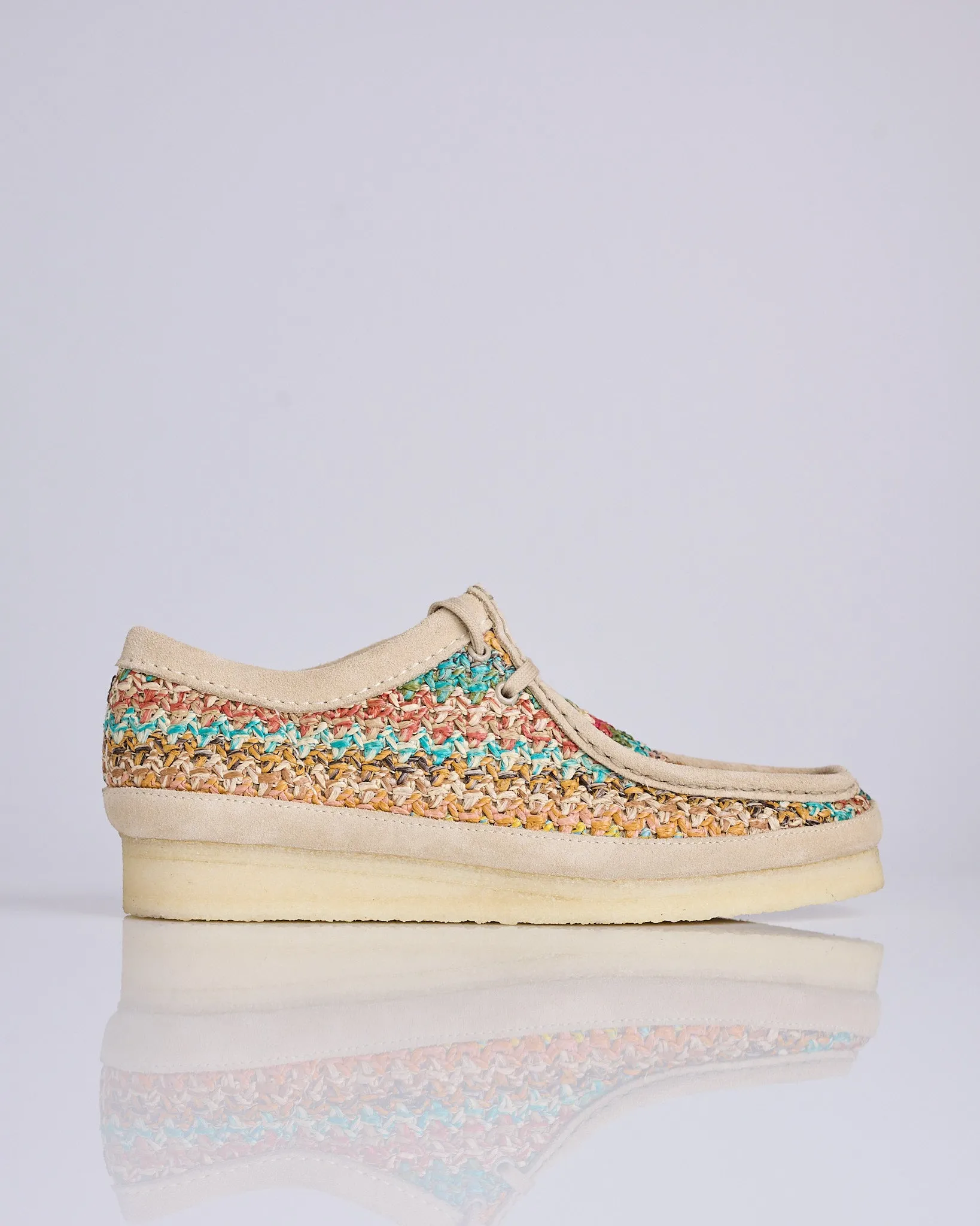 Clarks Originals Wallabee Multi Raffia
