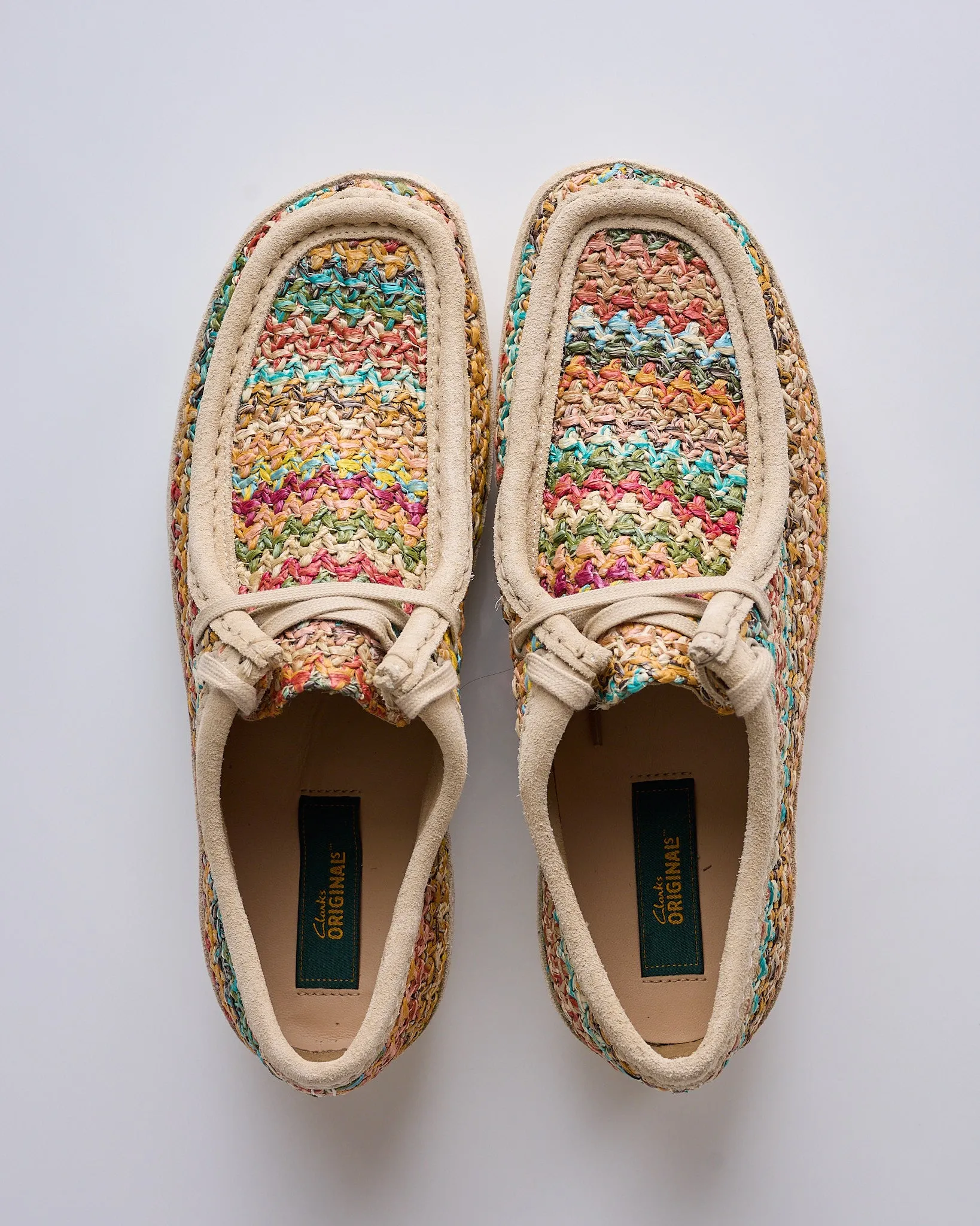Clarks Originals Wallabee Multi Raffia