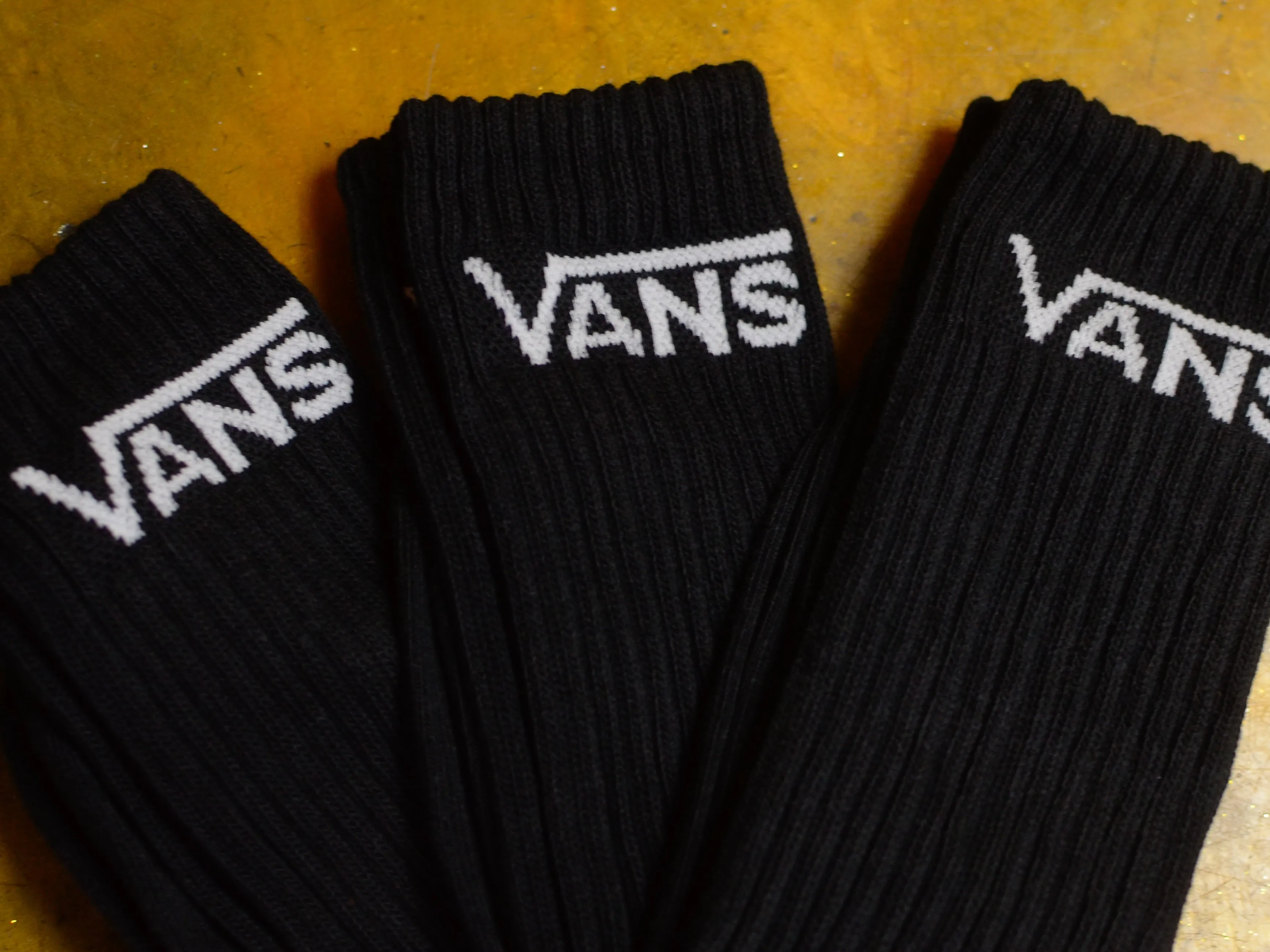 Classic Crew Sock 3pk - Black