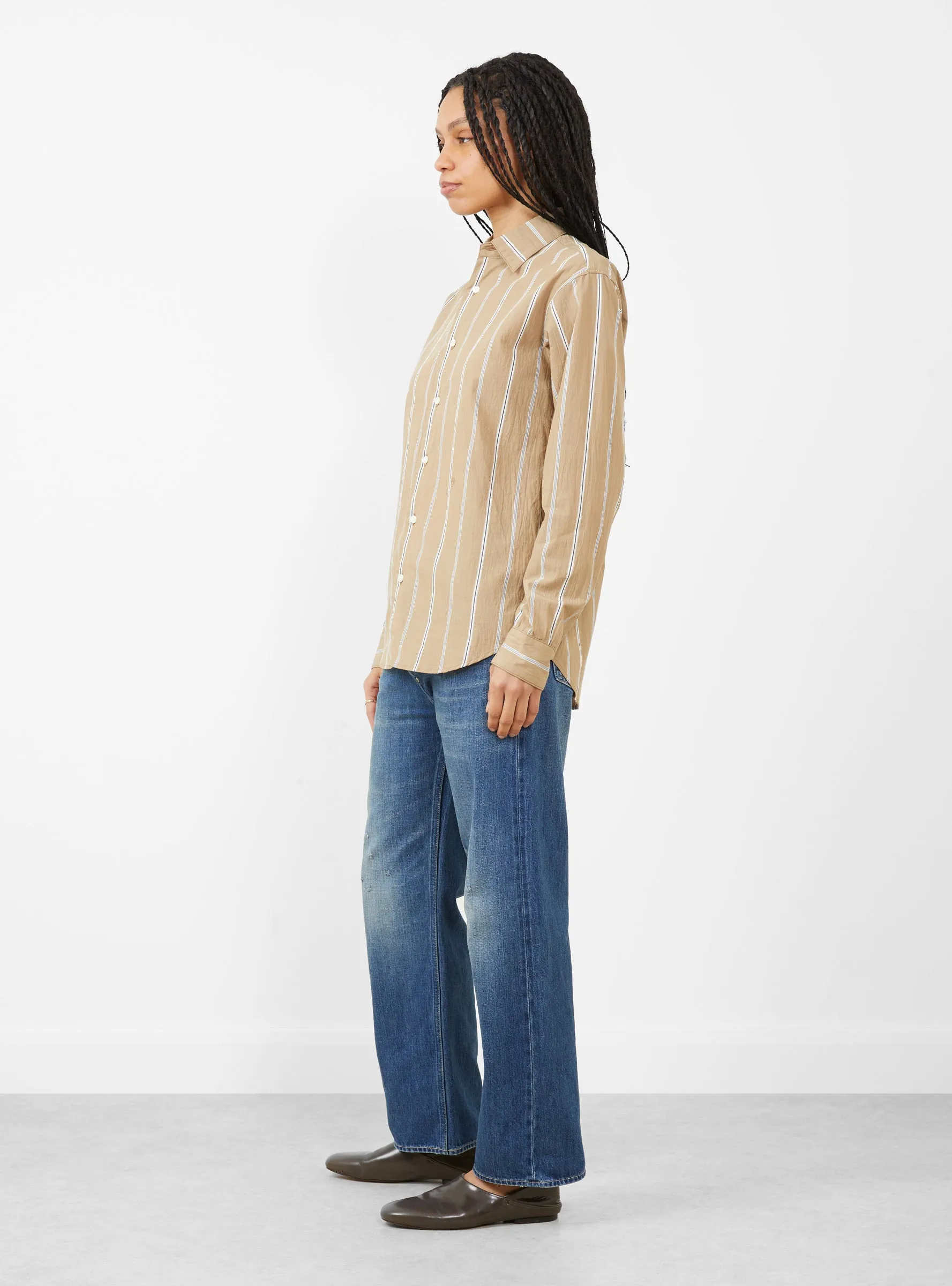 Classic Fit Shirt Beige