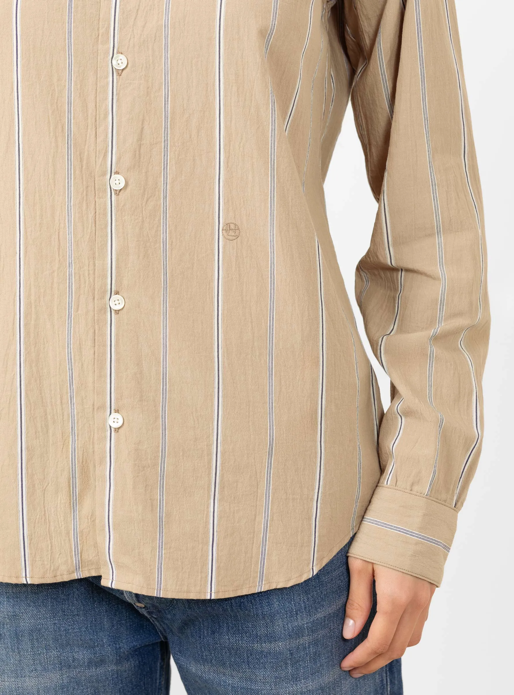 Classic Fit Shirt Beige