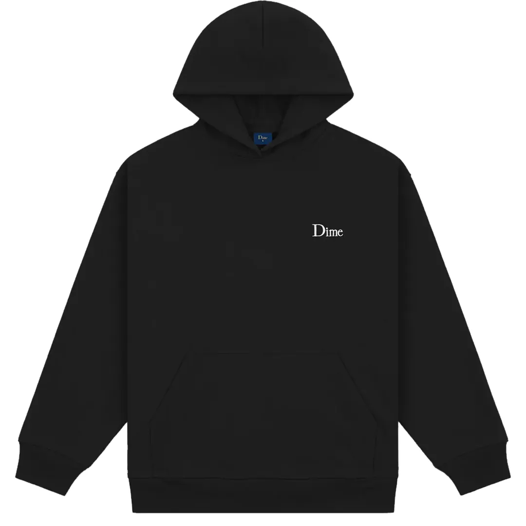 CLASSIC SMALL LOGO HOODIE BLACK