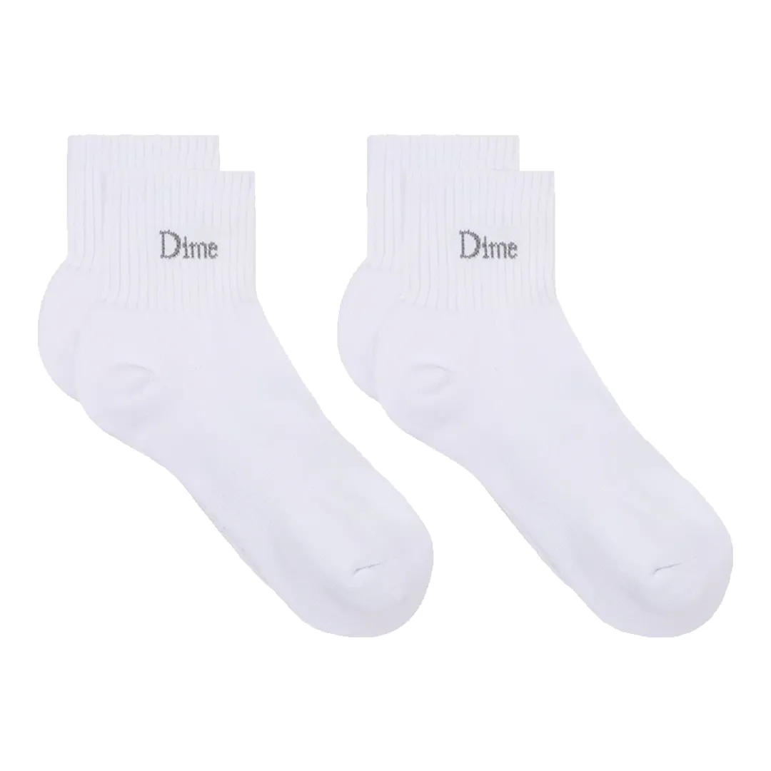 CLASSIC SOCKS (2PACK) WHITE