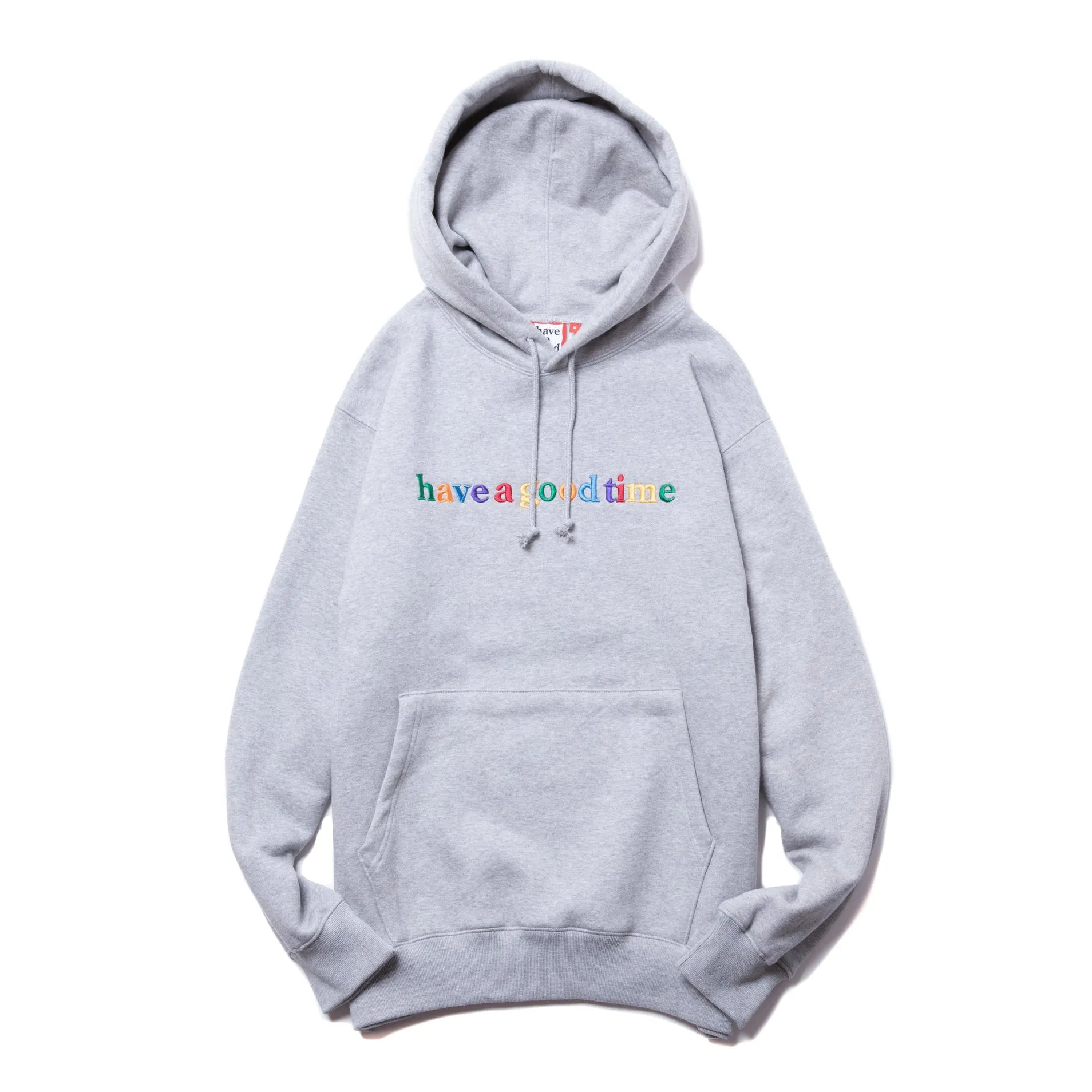 Colorful Side Logo Pullover Hoodie