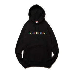 Colorful Side Logo Pullover Hoodie