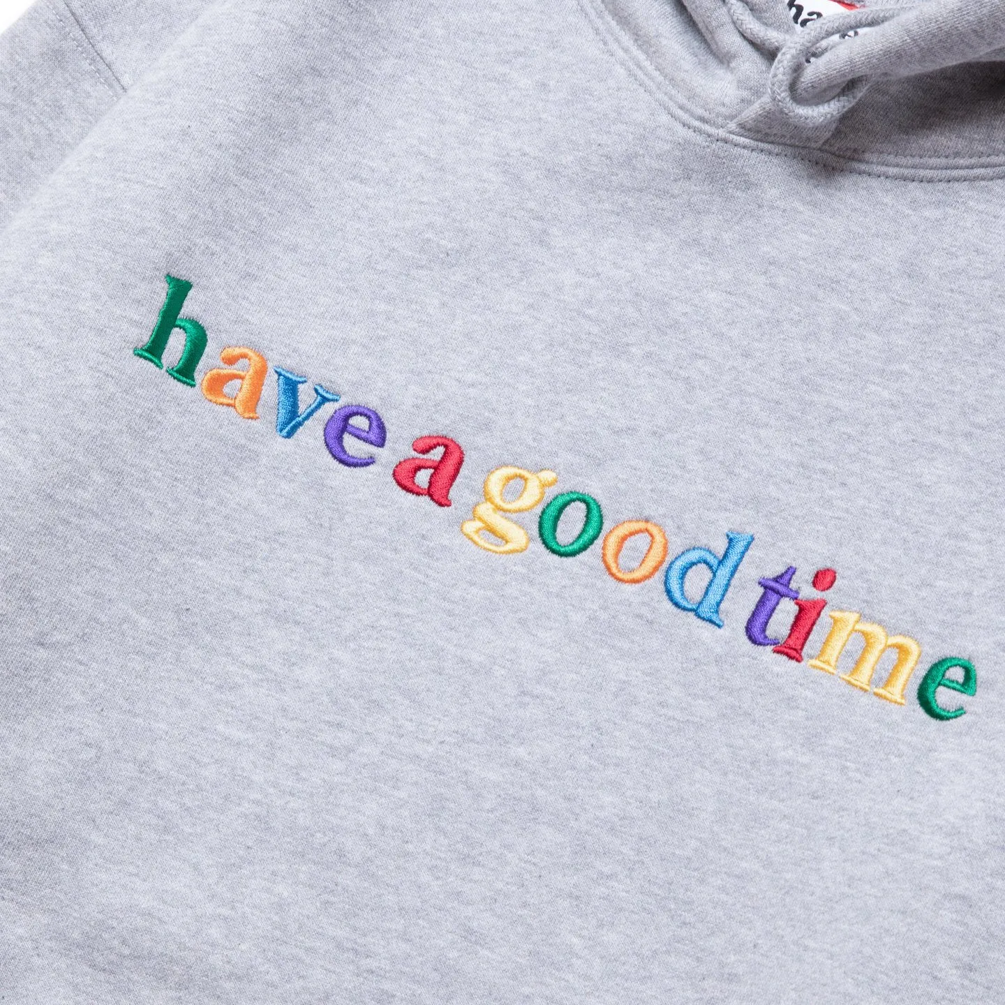 Colorful Side Logo Pullover Hoodie