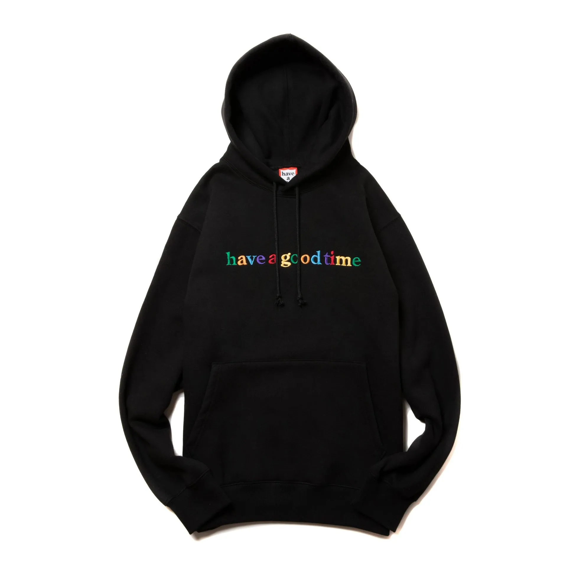 Colorful Side Logo Pullover Hoodie