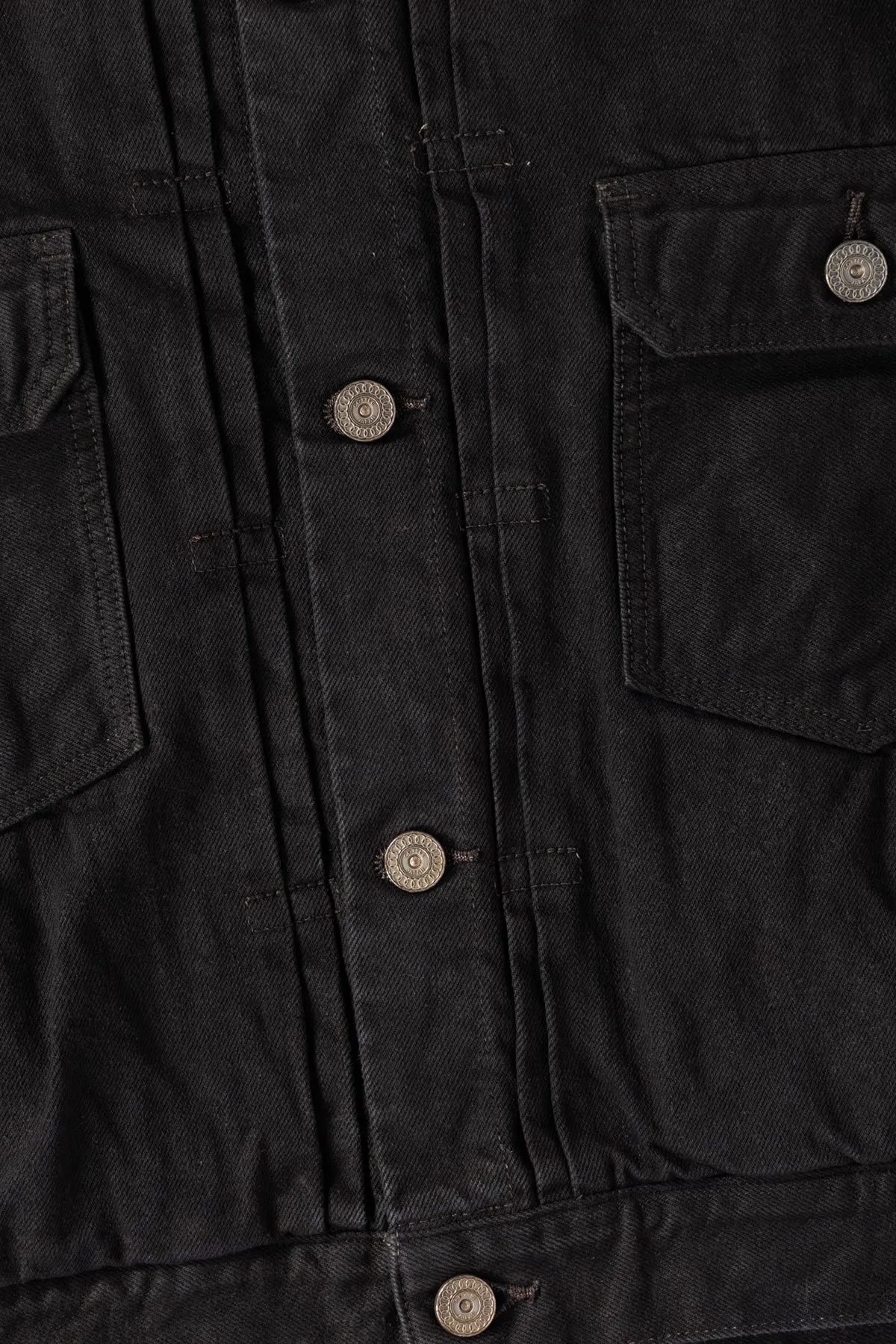 C.T.L. Neo Type 2nd Denim Jacket - Black Vein