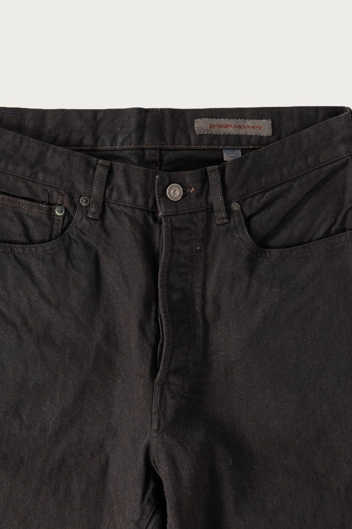 C.T.L. Straight Denim Pant - Black Vein