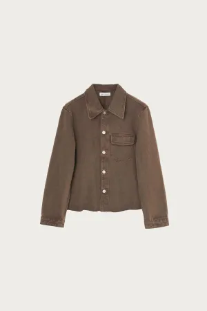 Cut Rebirth Jacket - Choco Overdye