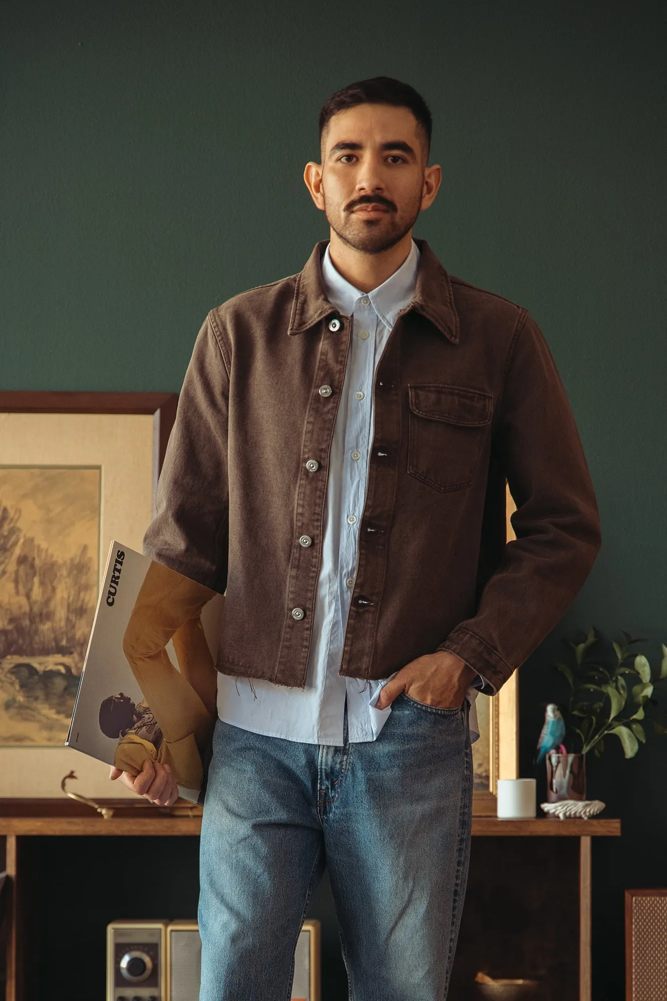 Cut Rebirth Jacket - Choco Overdye