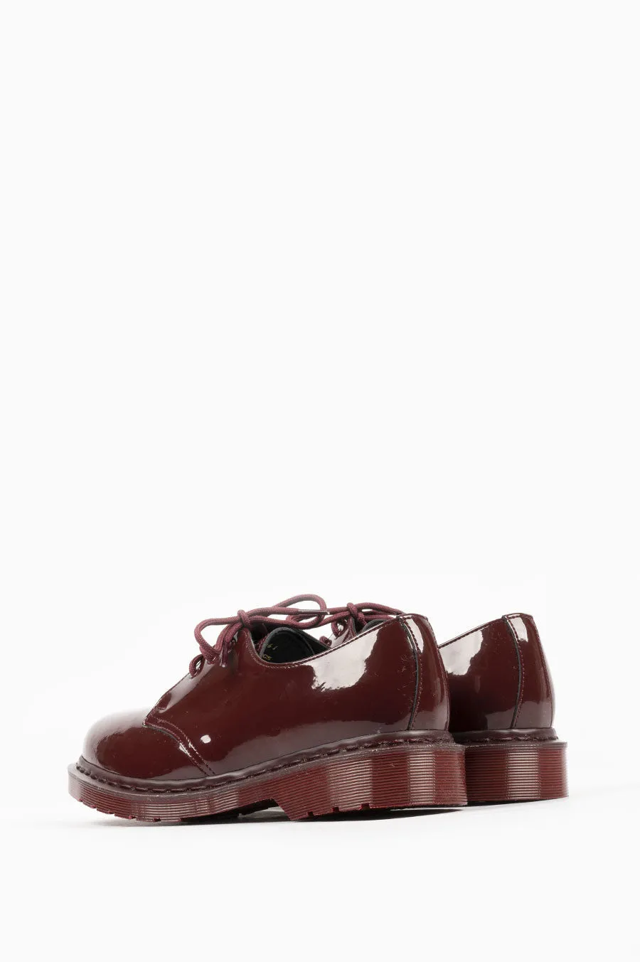 DR MARTENS 1461 MONO OXBLOOD PATENT