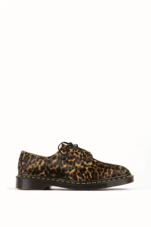 DR MARTENS SMITHS 4 EYE LEOPARD HAIR