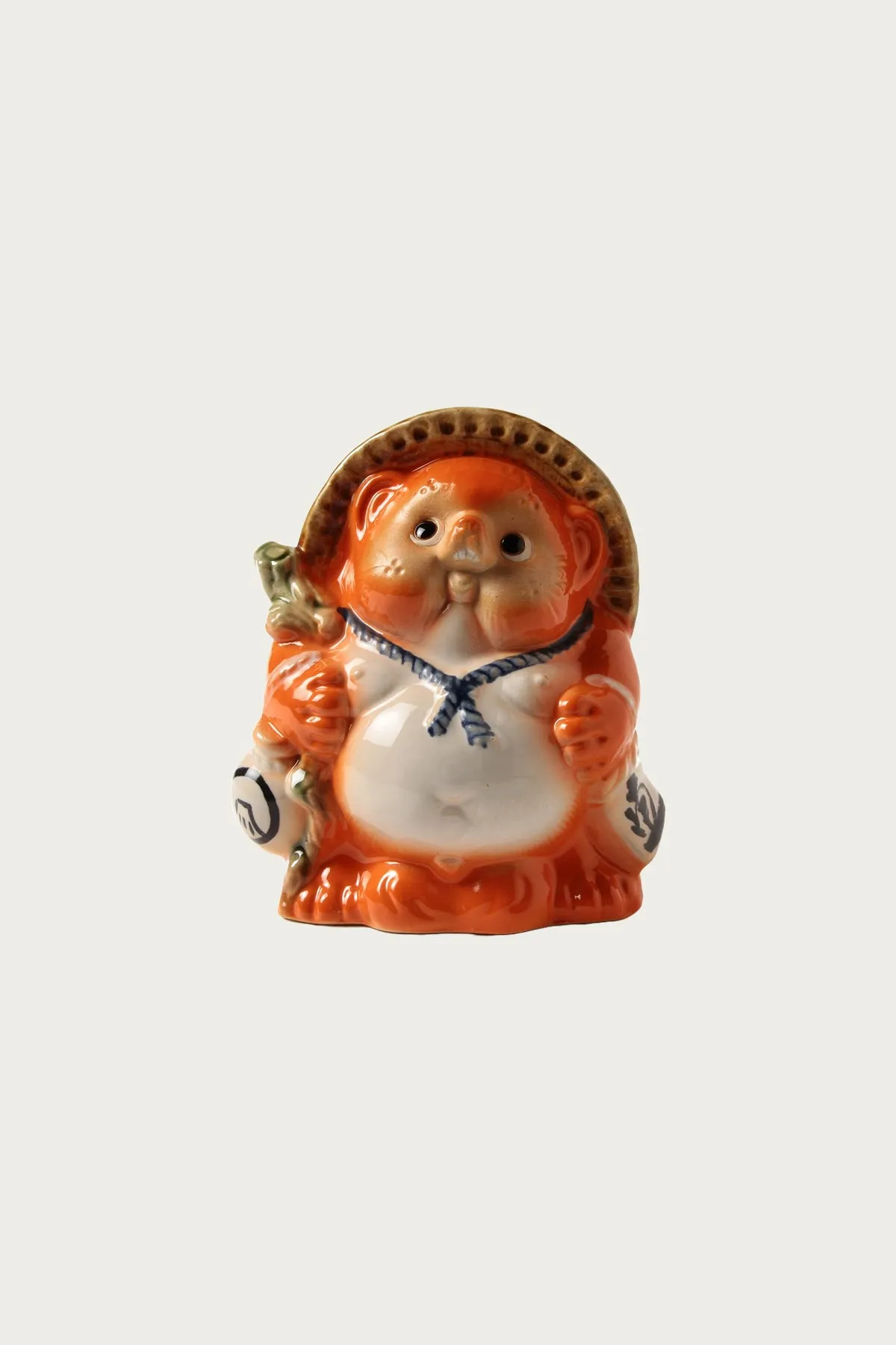 Fortune Raccoon Dog (Medium) - Orange
