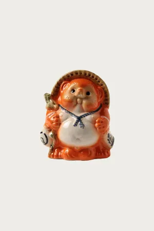Fortune Raccoon Dog (Medium) - Orange