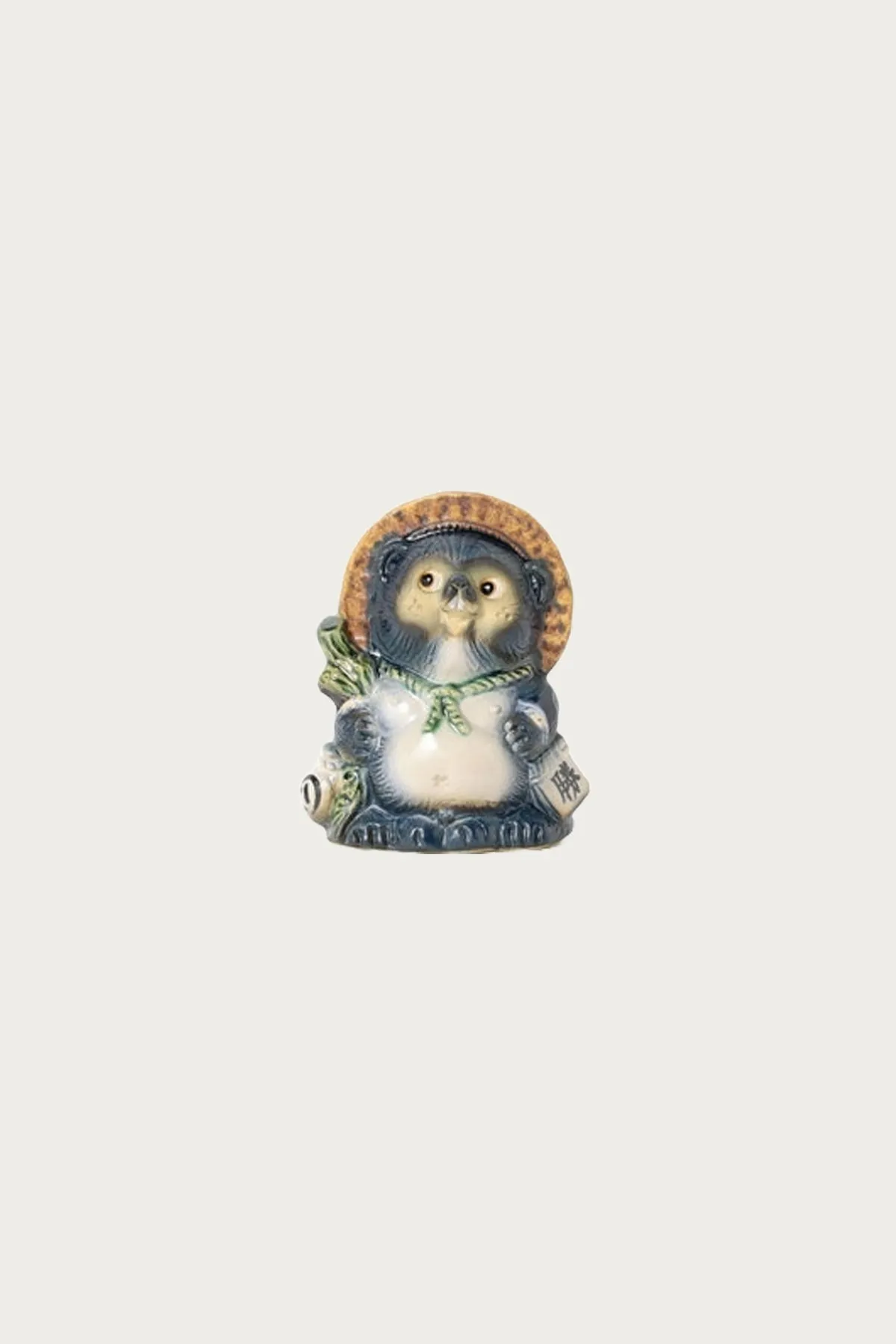 Fortune Raccoon Dog Small - Indigo