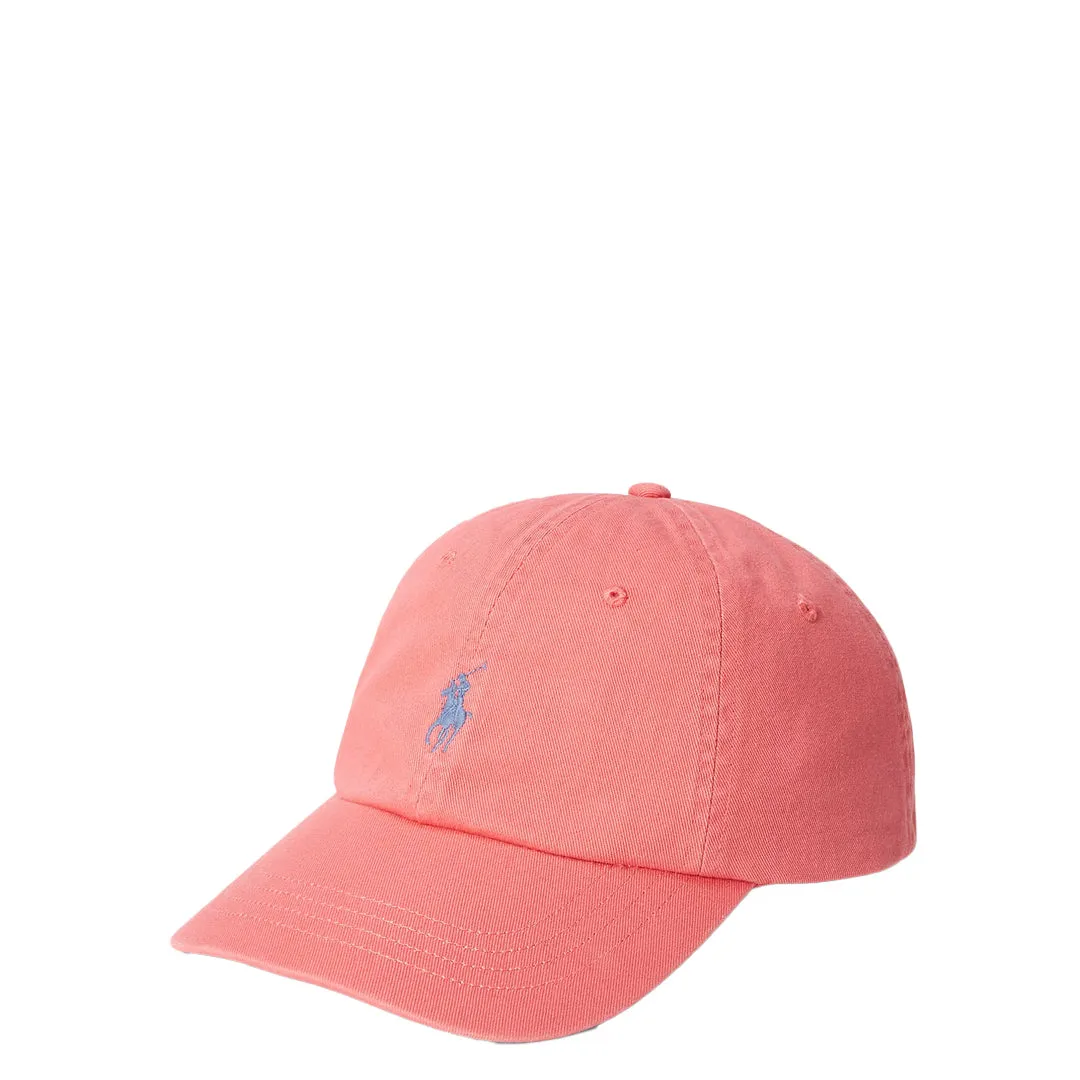 ICONIC COTTON CHINO BALL CAP PINK
