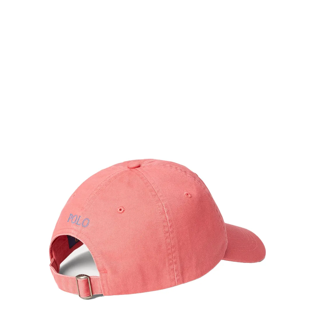 ICONIC COTTON CHINO BALL CAP PINK