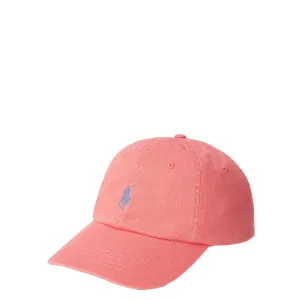 ICONIC COTTON CHINO BALL CAP PINK