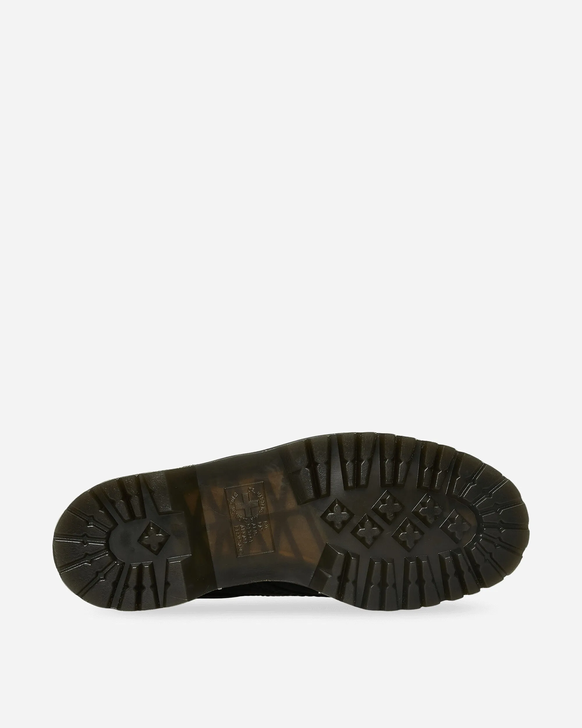 Lowell Crocodile Analine Leather Moc Toe Shoes Black