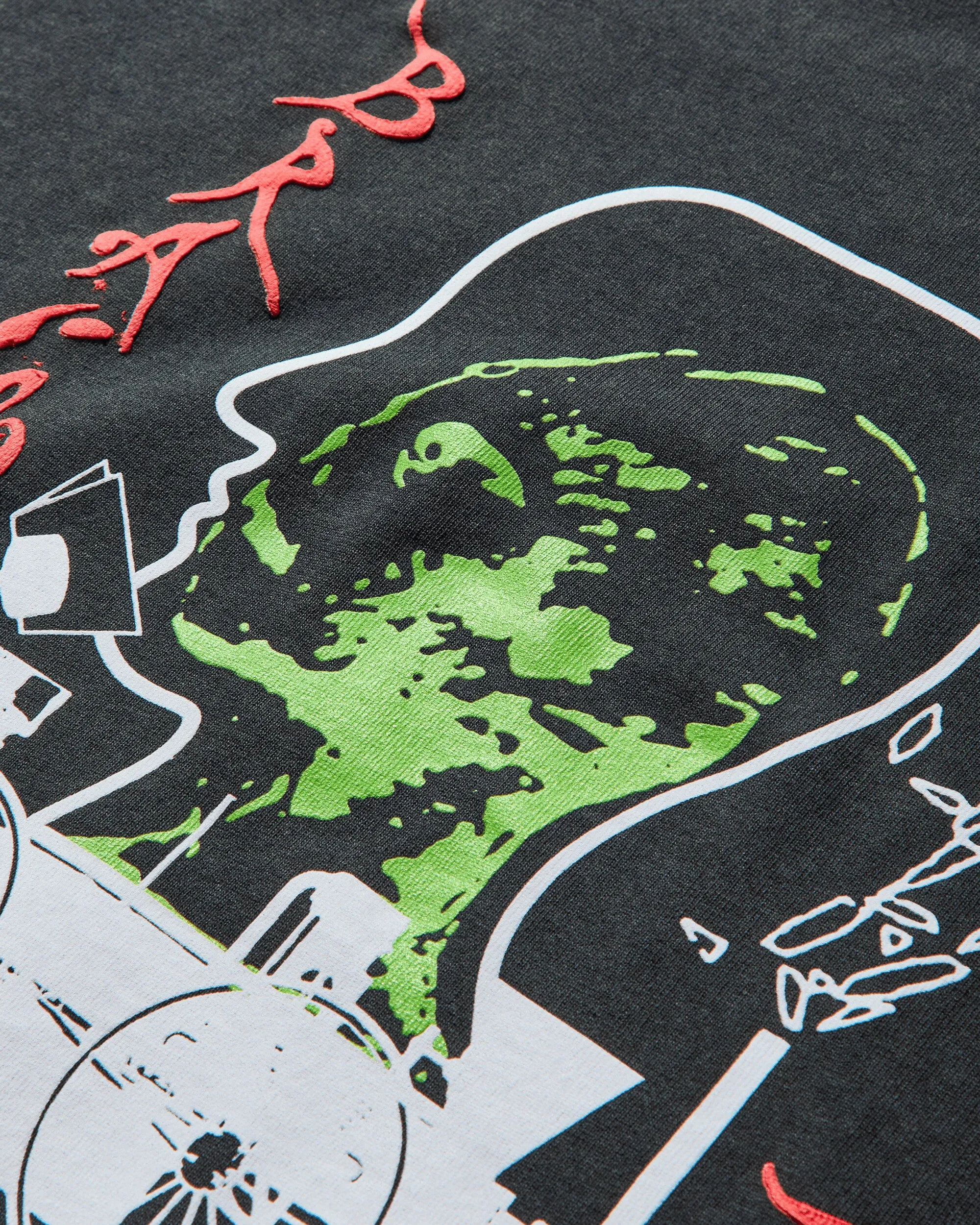 Men's Alien Tractor T-Shirt Black