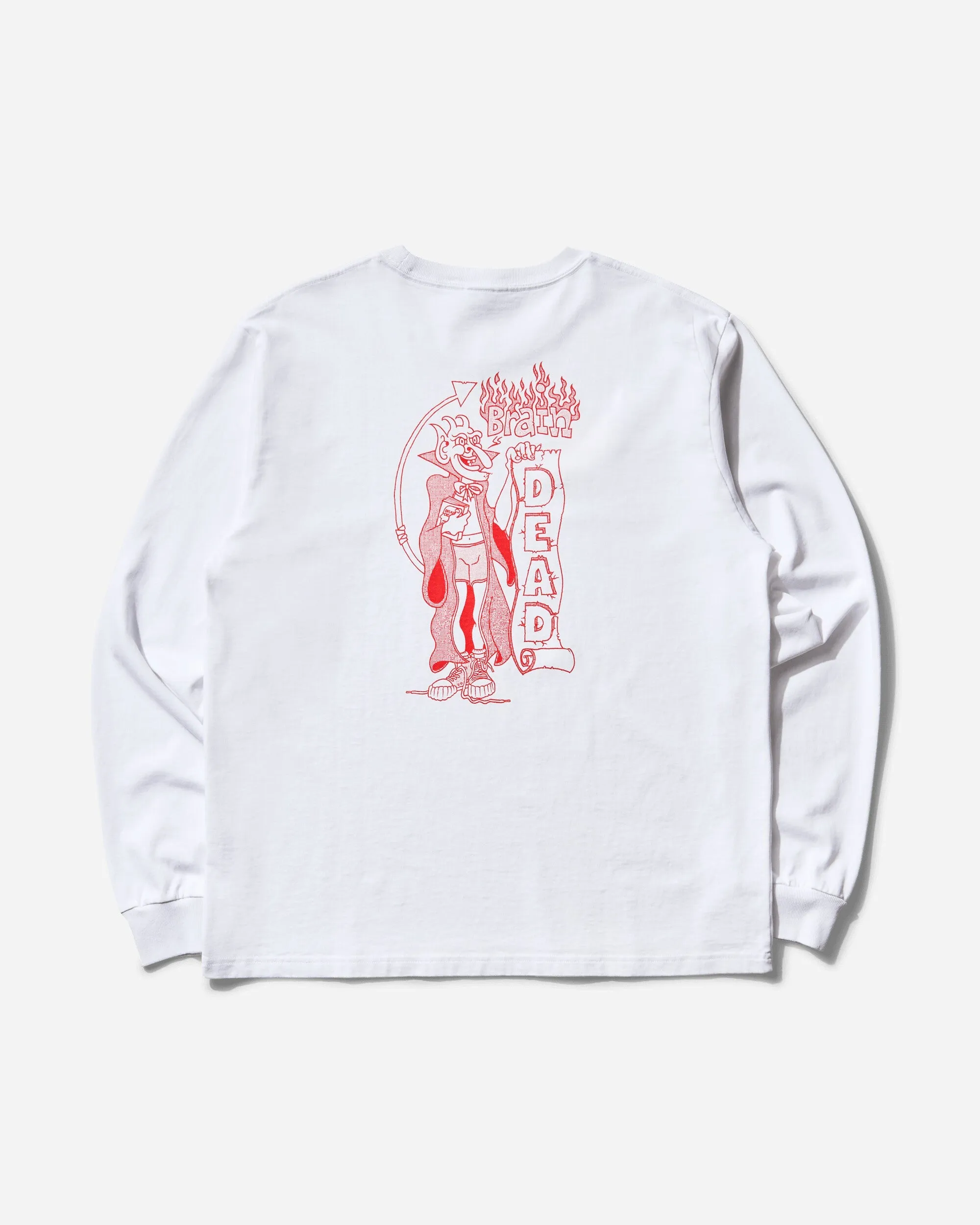 Men's Judgement Longsleeve T-Shirt White