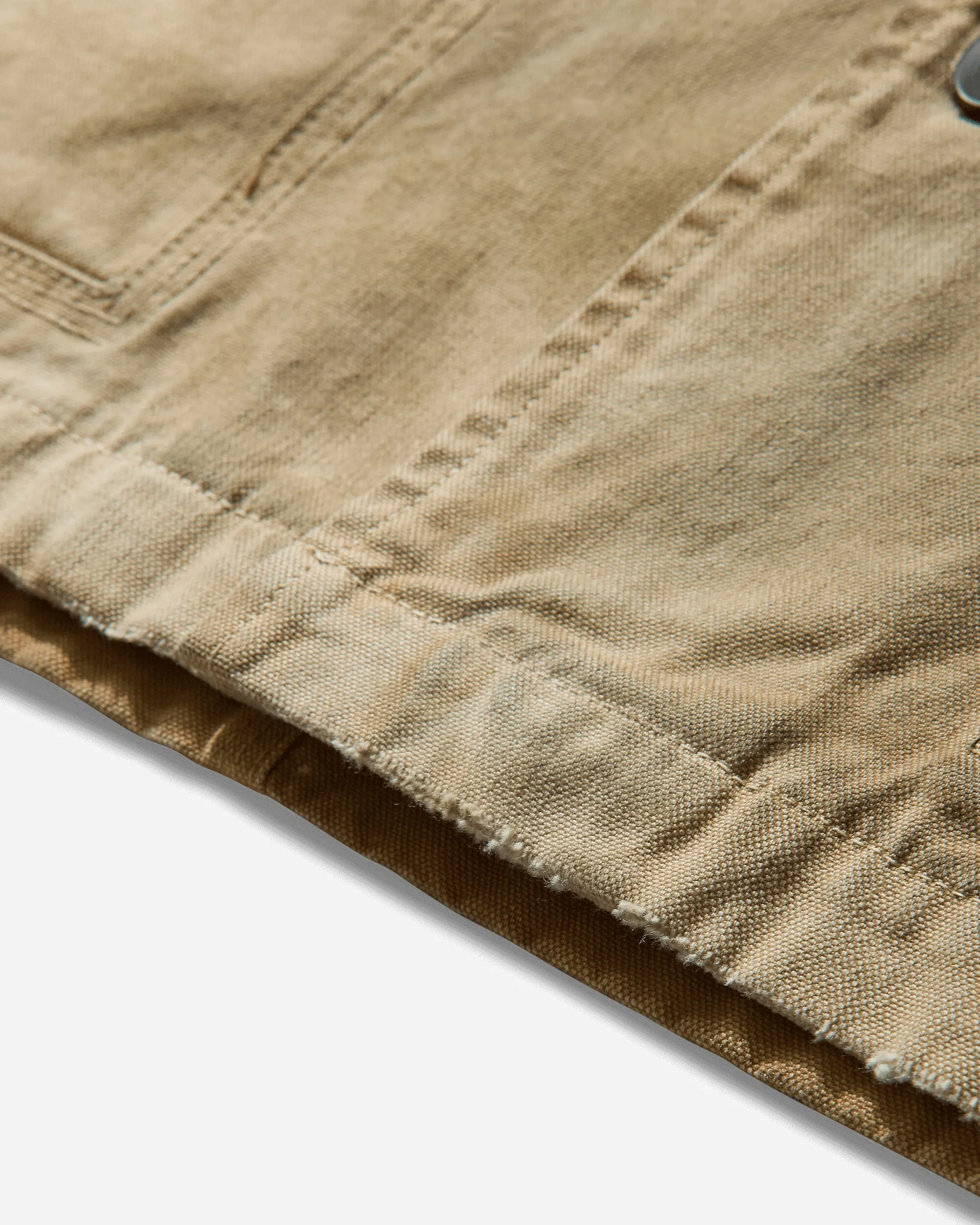 Men's Work Twill Jacket Washed Tan