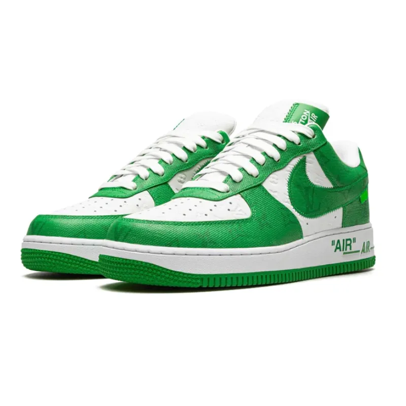 Nike Air Force 1 Low Louis Vuitton White Green