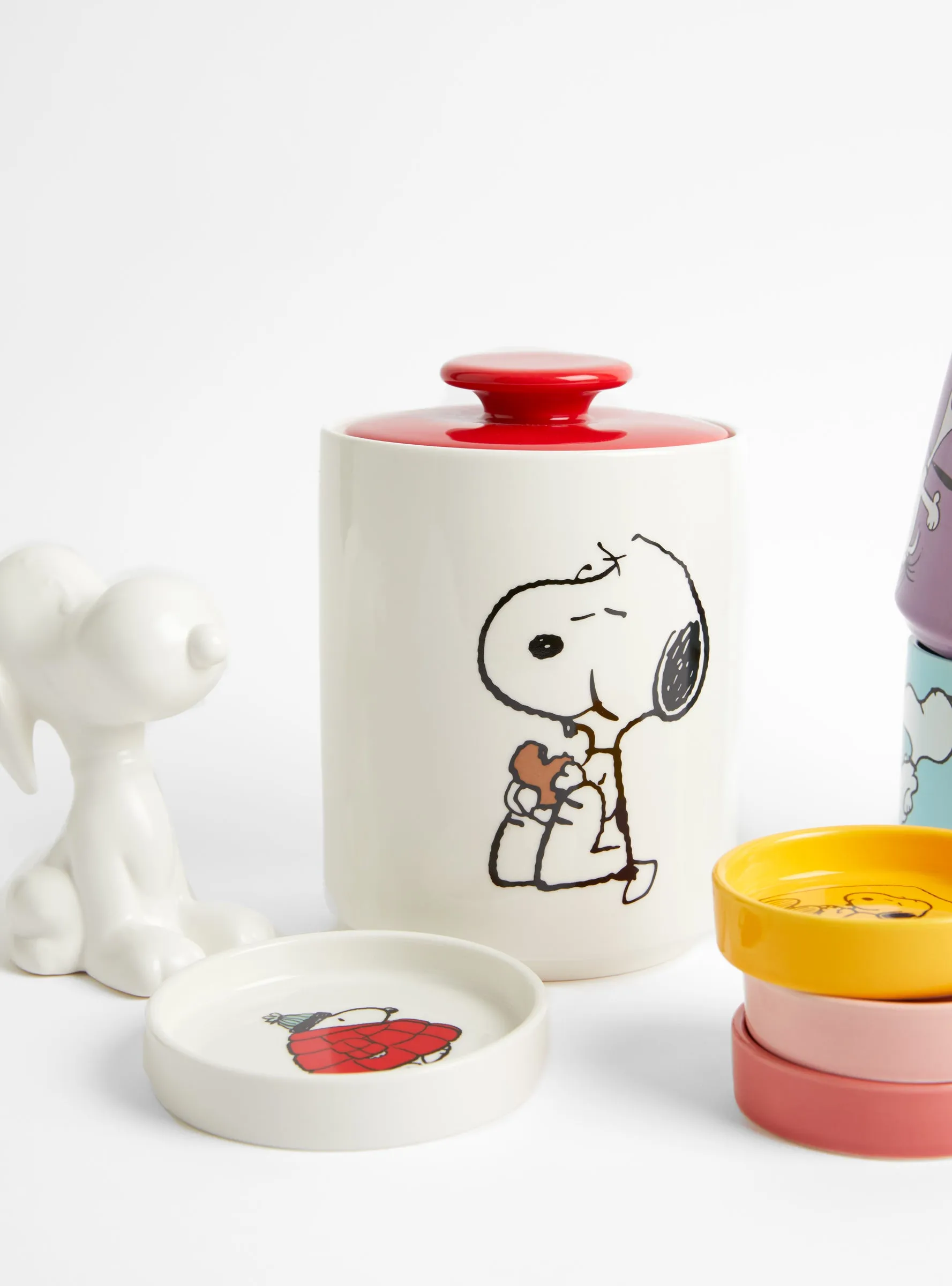 Peanuts Snoopy Cookie Jar Multi
