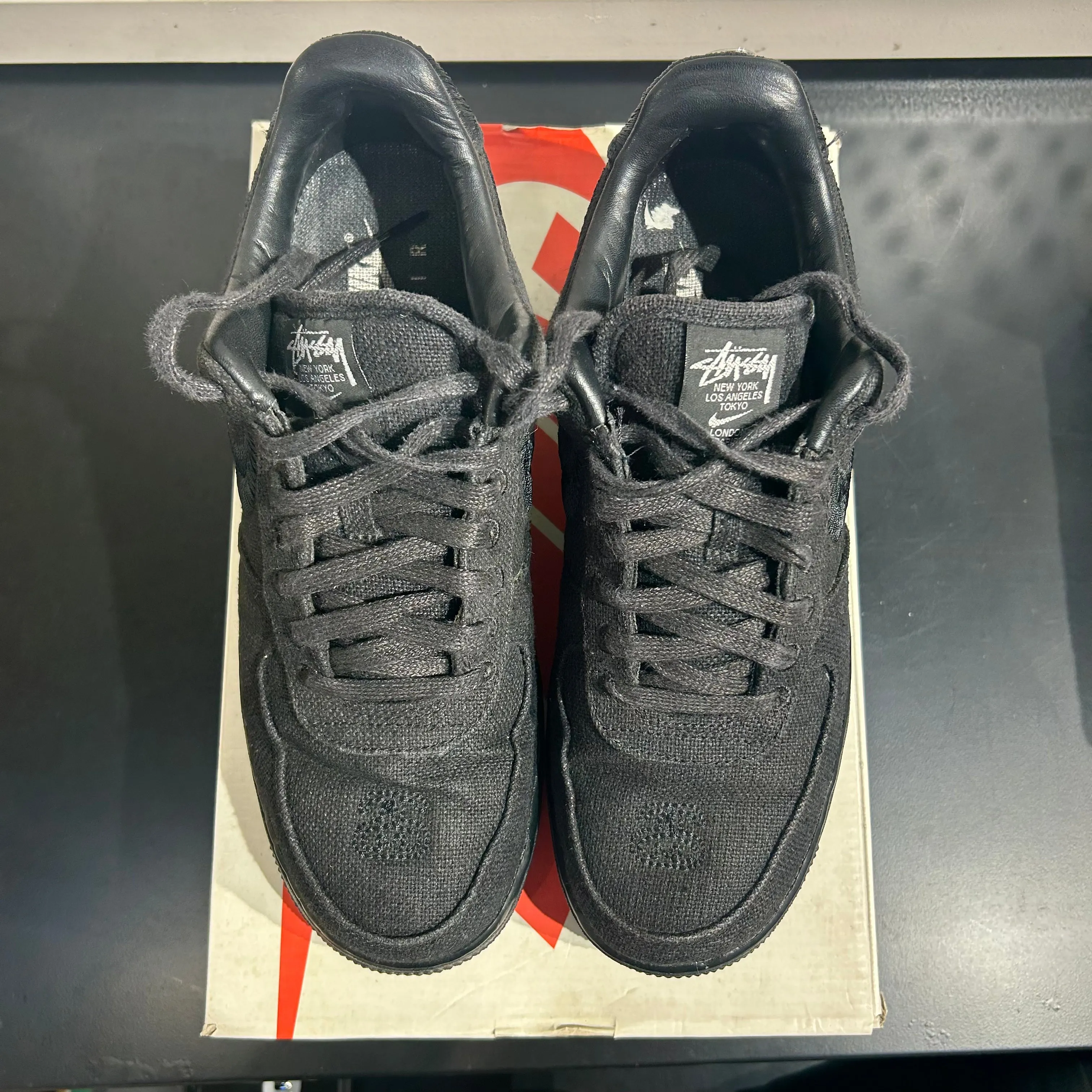 PRE-LOVED Nike X Stussy Air Force 1