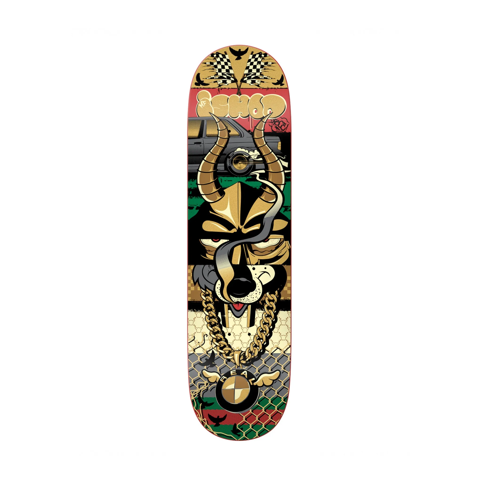 Real Ishod X Dface Deck 8.25