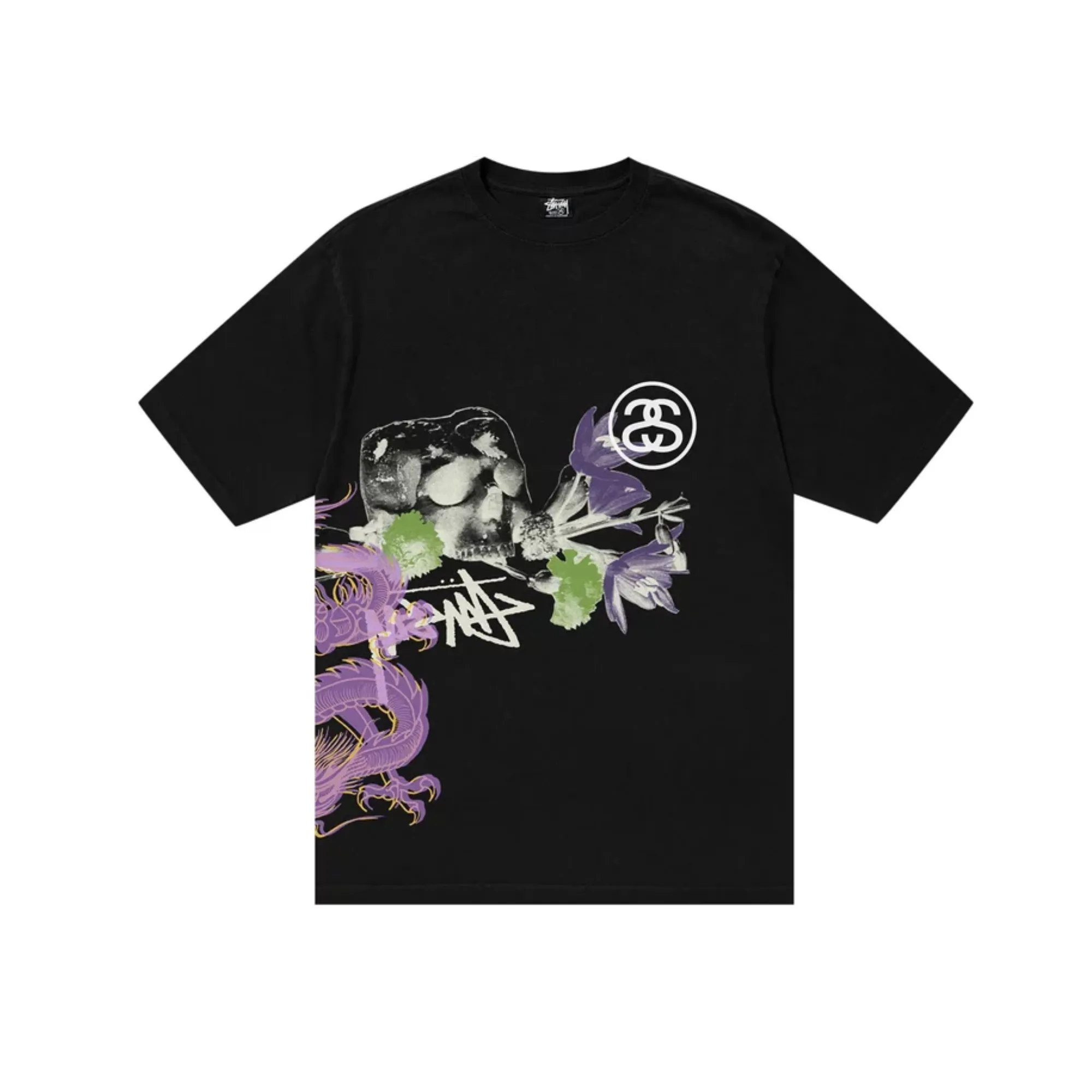 Stssy Strike Pigment Dyed Black