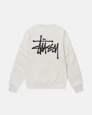 STUSSY BASIC CREWNECK HOODIE