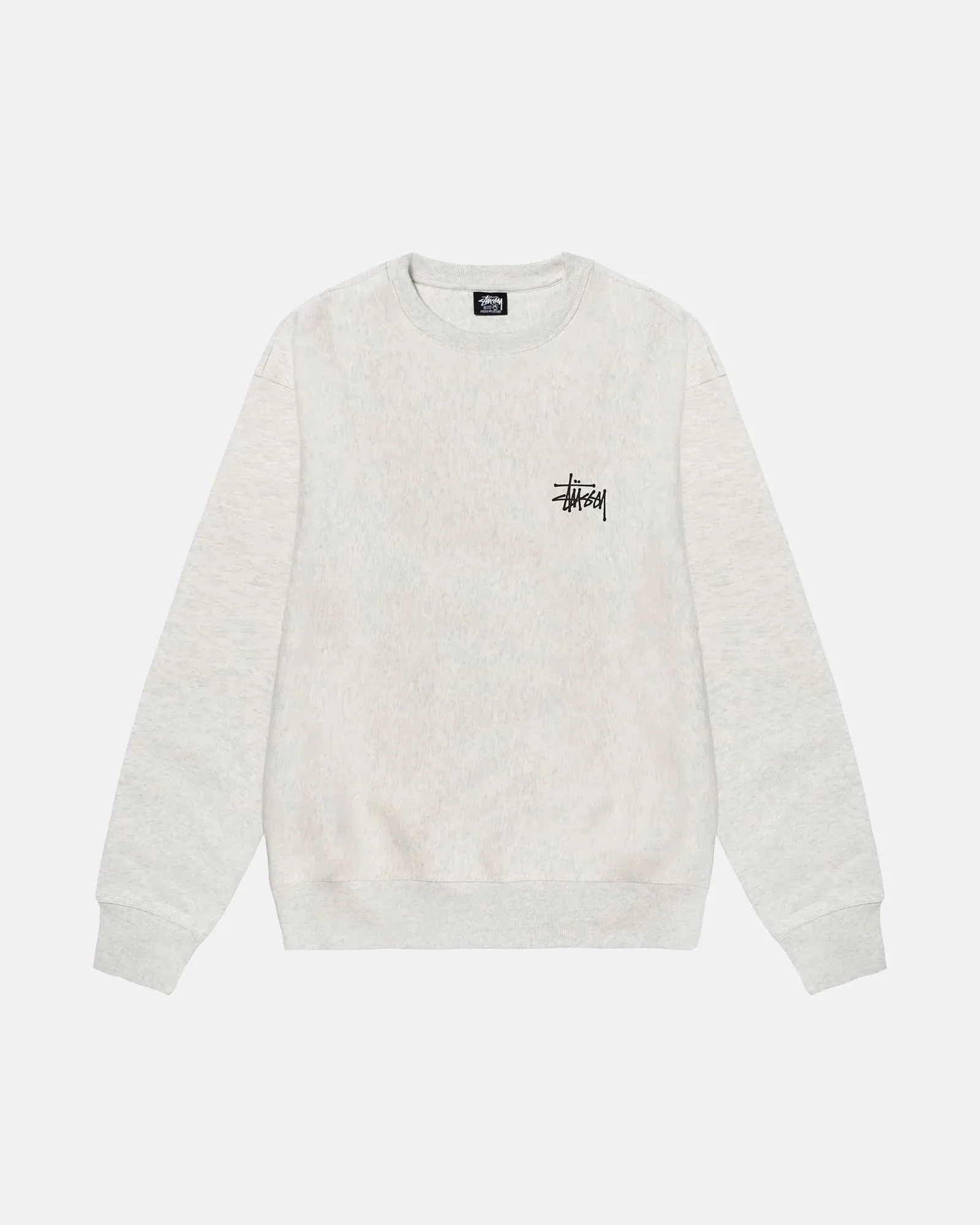 STUSSY BASIC CREWNECK HOODIE