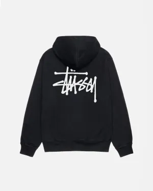 STUSSY BASIC HOODIE PIGMENT DYED