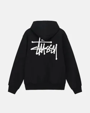 STUSSY BASIC ZIP HOODIE