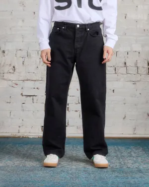 Stussy Big Ol' Jeans Washed Canvas Black