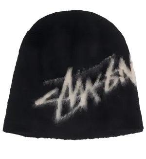 Stussy Brushed Out Stock Skullcap (Black)