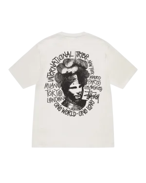 STUSSY CAMELOT PIG. DYED TEE