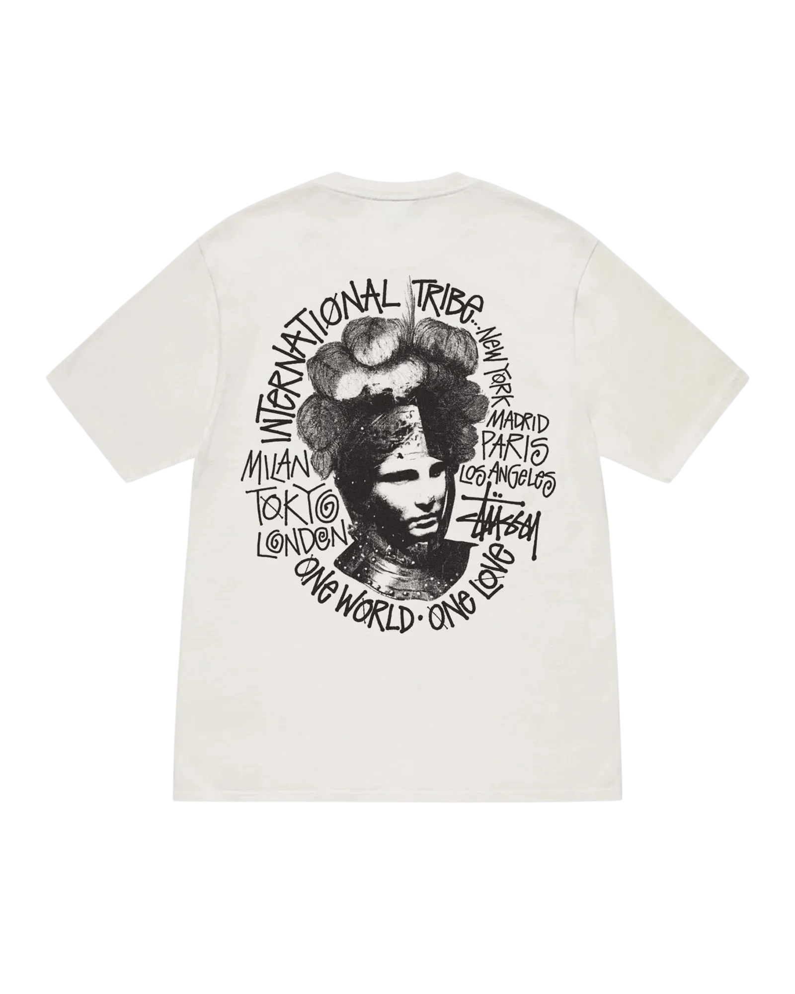 STUSSY CAMELOT PIG. DYED TEE