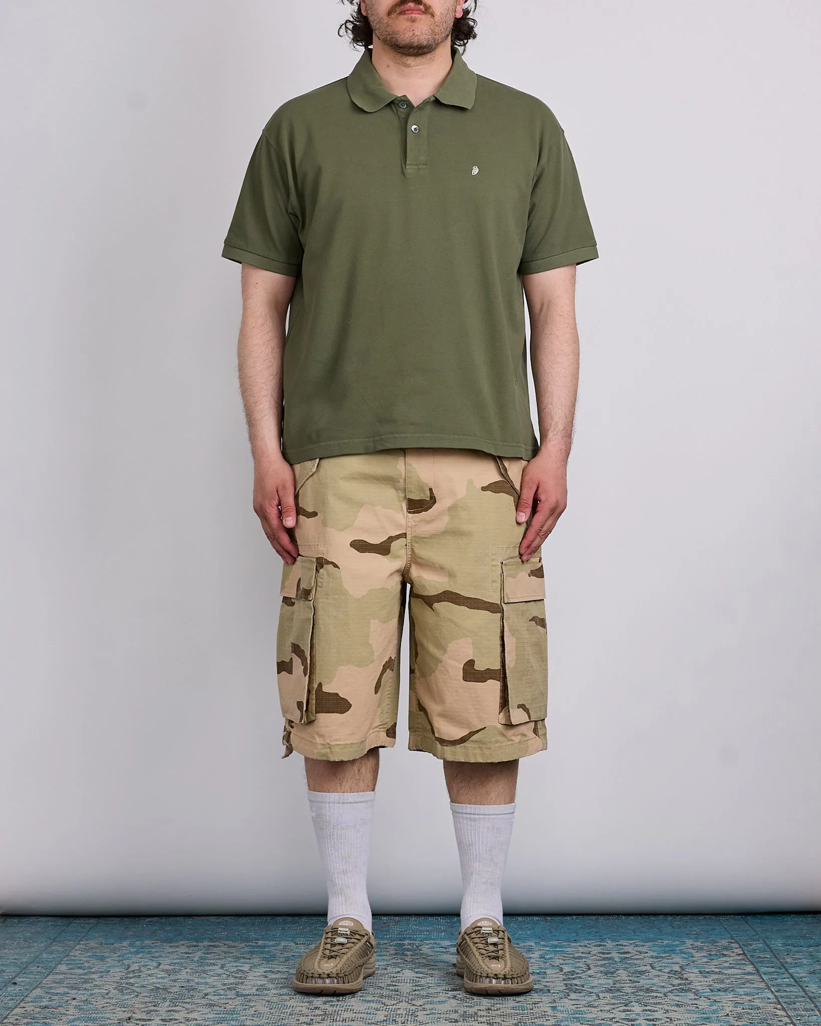 Stussy Cargo Short Ripstop Sand Camo