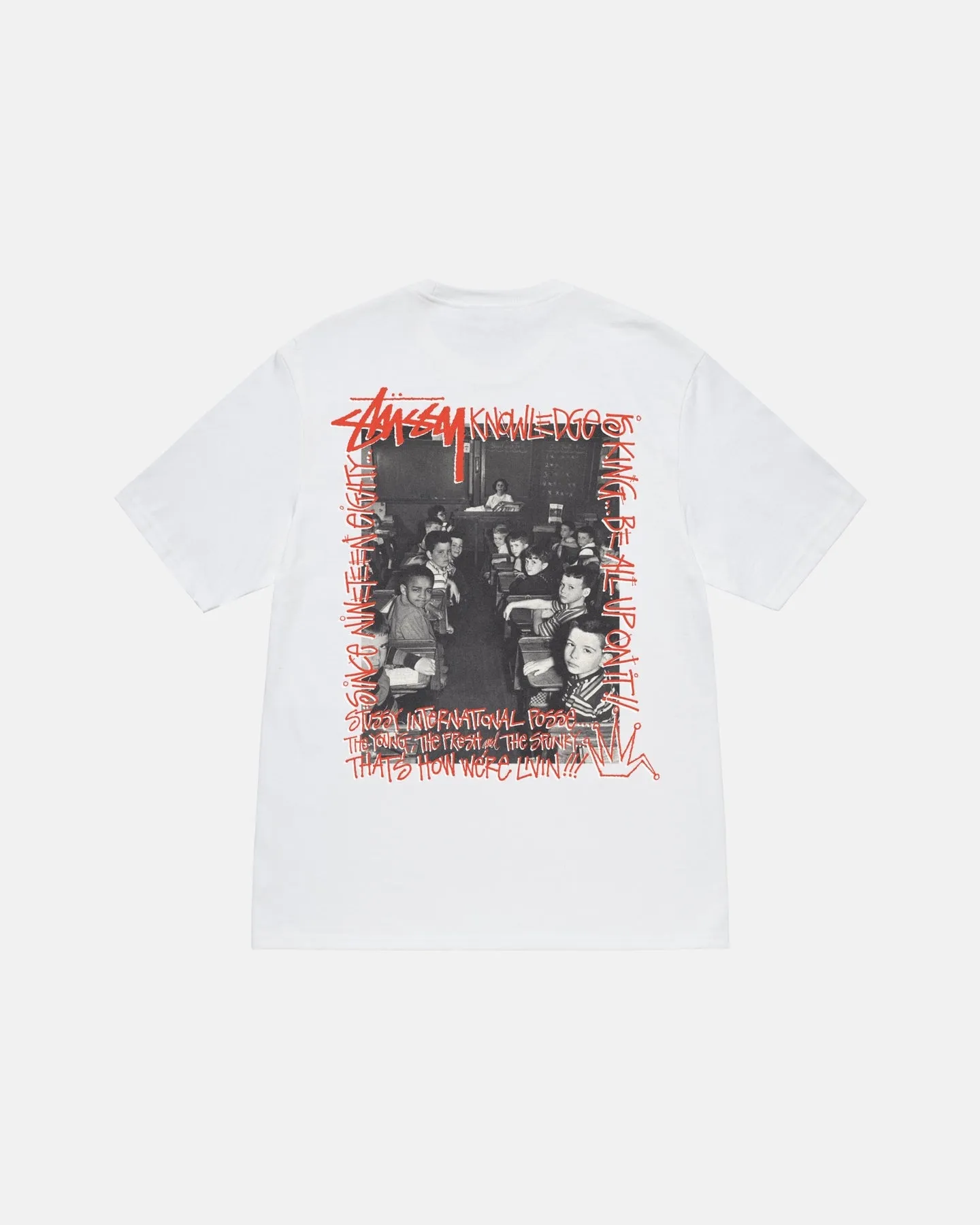 STUSSY CLASSROOM TEE