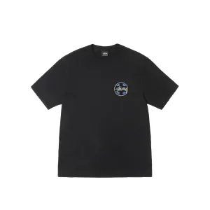 Stussy Cross Dot Pigment Dyed Tee 'Black'