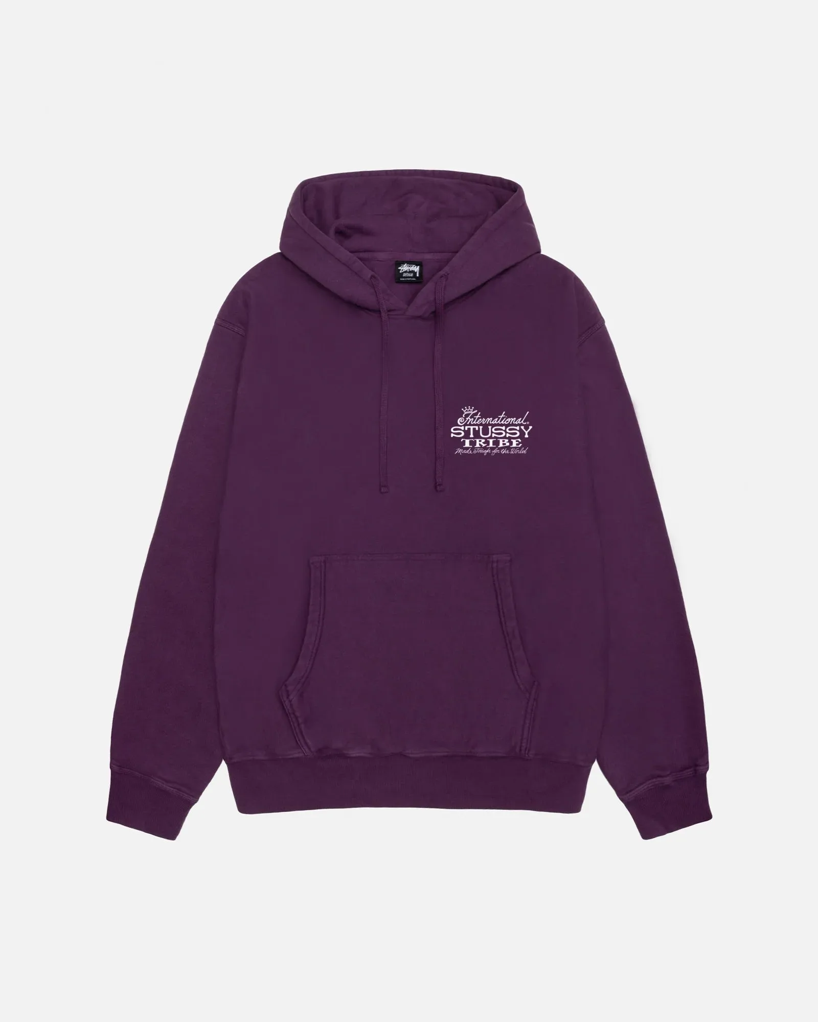 STUSSY IST HOODIE PIGMENT DYED