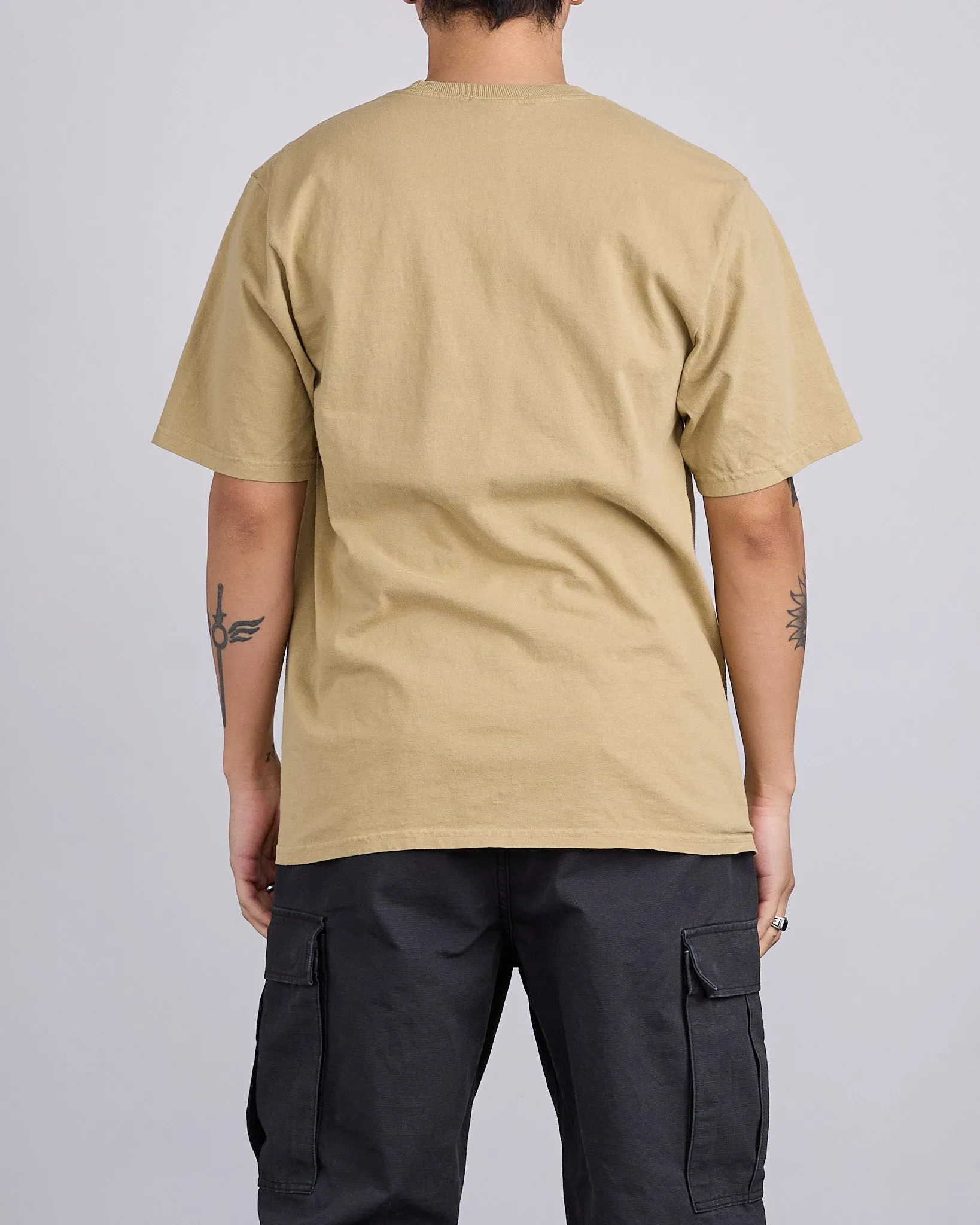 Stussy Jumbo Pigment Dyed T-Shirt Elm