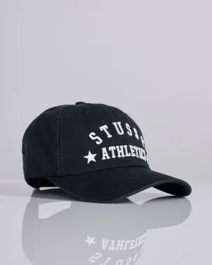 Stussy LP Athletics Strapback Cap Black