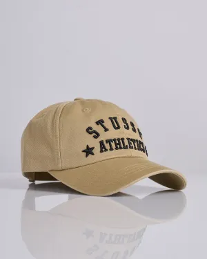 Stussy LP Athletics Strapback Cap Khaki